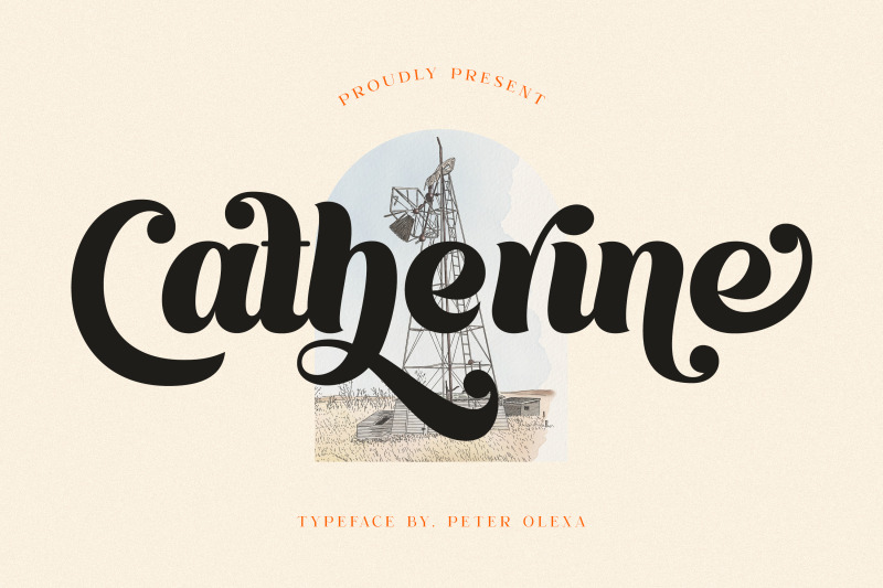catherine-bold-retro-script
