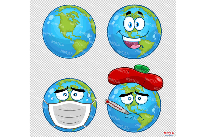 earth-globe-cartoon-characters