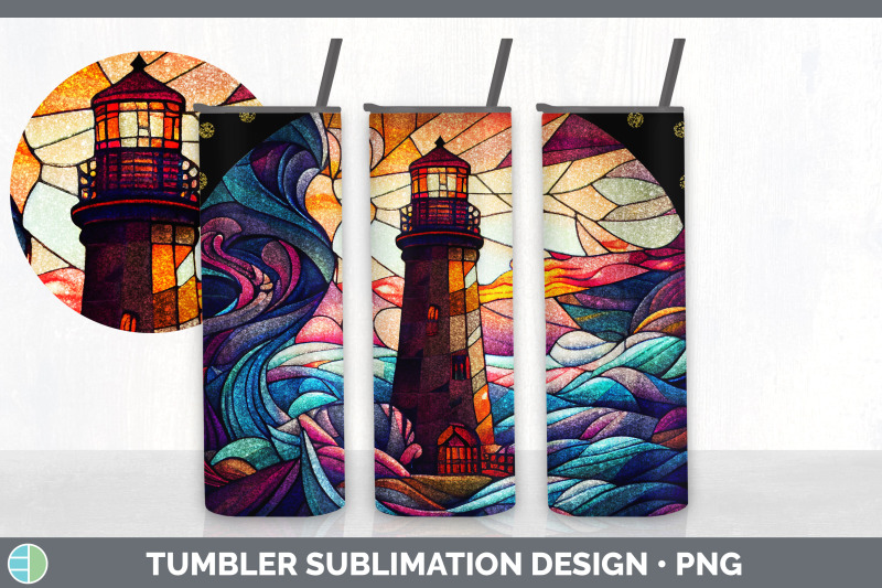 stained-glass-lighthouse-tumbler-sublimation-20-oz-skinny-tumbler-de