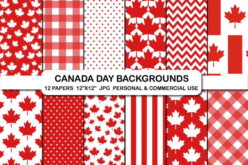canada-day-digital-background-papers-summer-pattern-paper