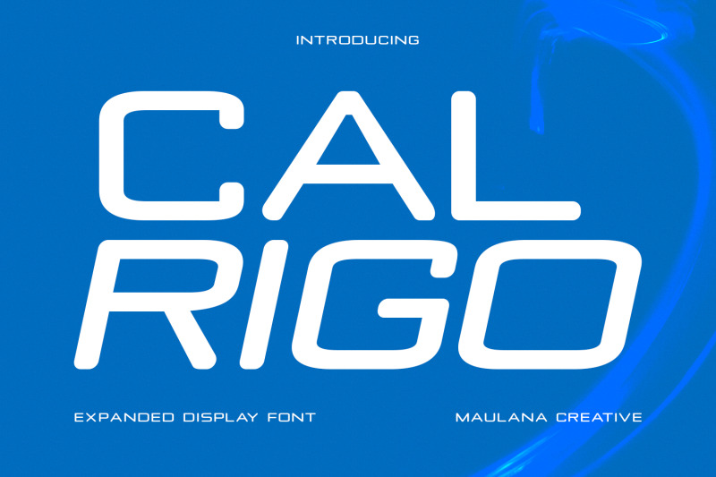 calrigo-expanded-display-font