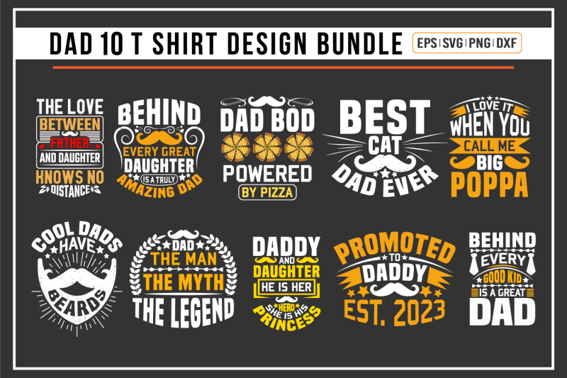 fathers-day-10-quotes-t-shirt-bundle