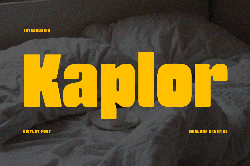 kaplor-display-font