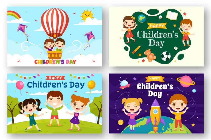 17-happy-children-day-vector-illustration