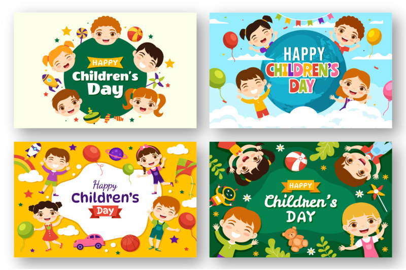 17-happy-children-day-vector-illustration