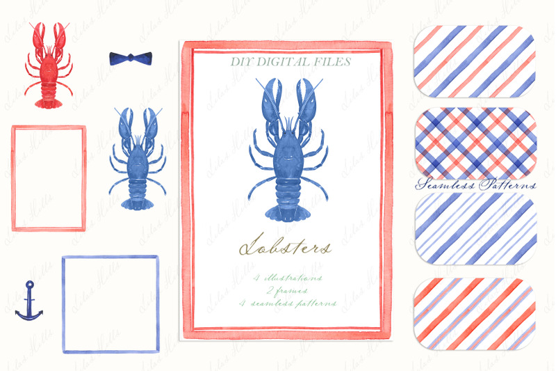 watercolor-lobster-clipart