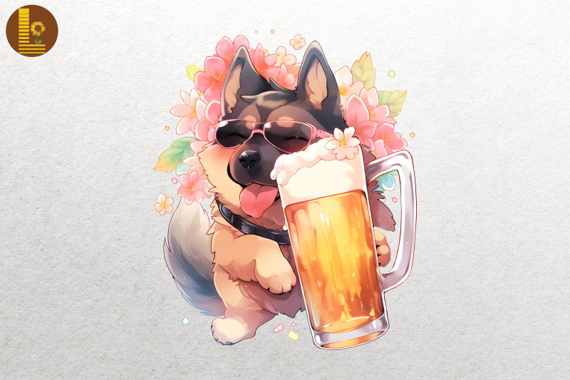 cute-dog-loves-beer-summertime-19