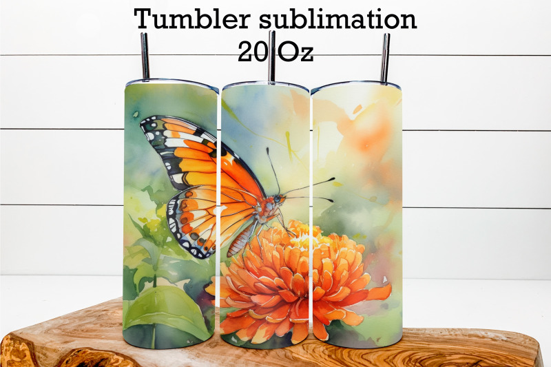 butterfly-tumbler-sublimation-butterfly-tumbler-wrap