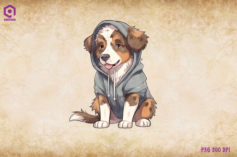 australian-shepherd-dog-wearing-hoodie