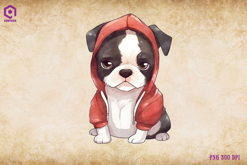 boston-terrier-dog-wearing-hoodie