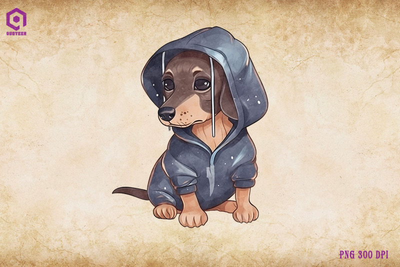 dachshund-dog-wearing-hoodie