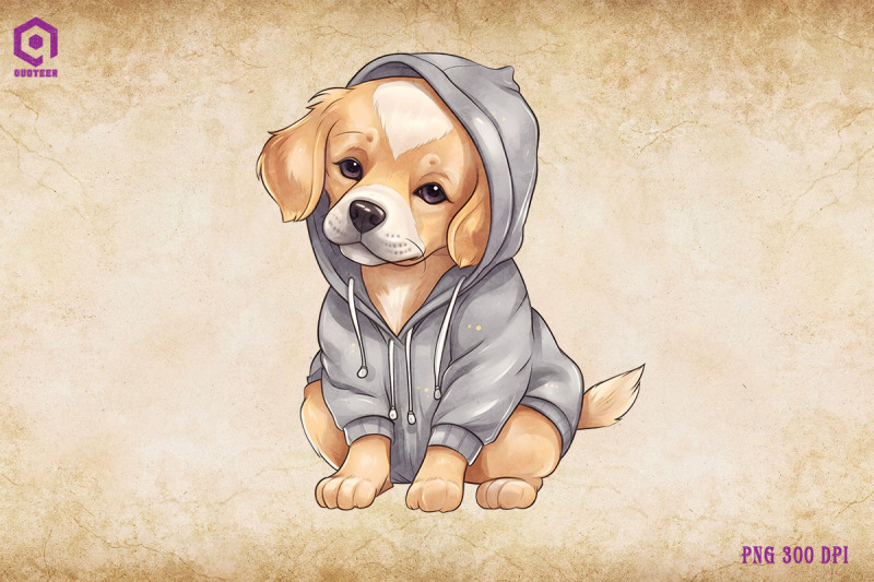 golden-retriever-dog-wearing-hoodie