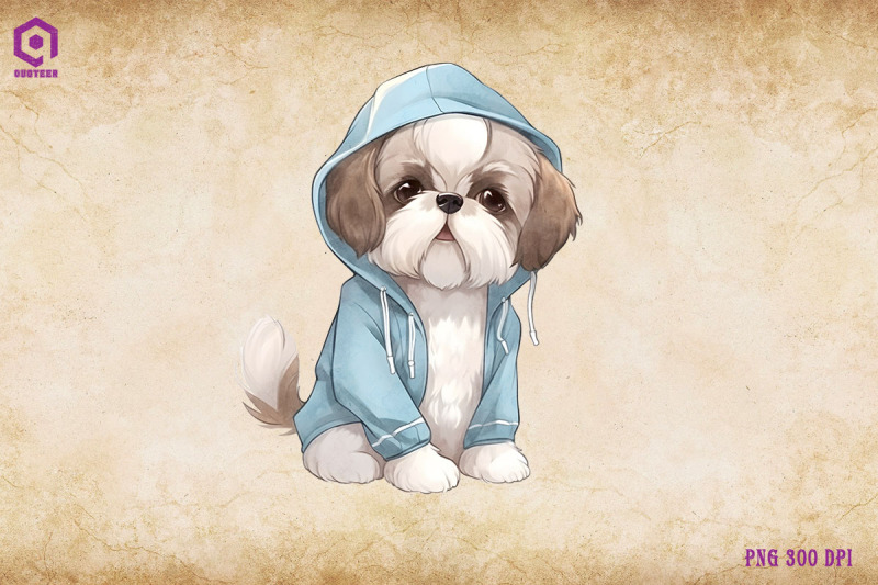 shih-tzu-dog-wearing-hoodie