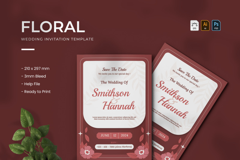 floral-wedding-invitation