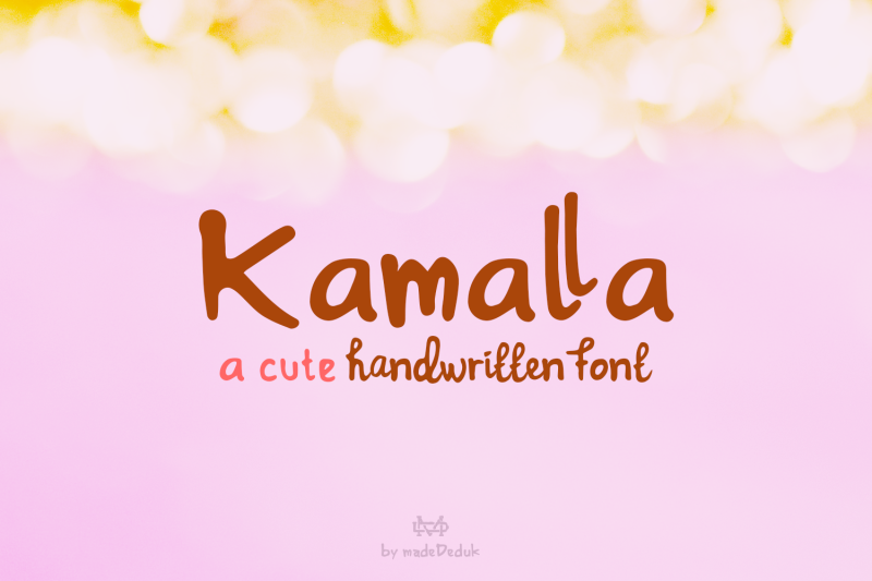 kamalla-a-cute-font