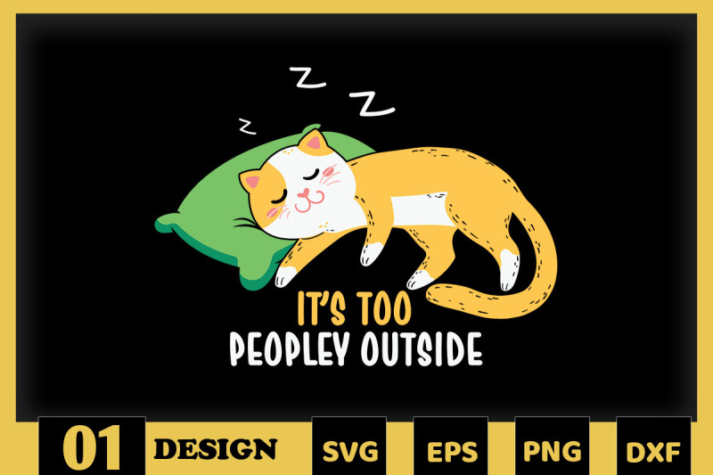 it-039-s-too-peopley-outside-lazy-cat