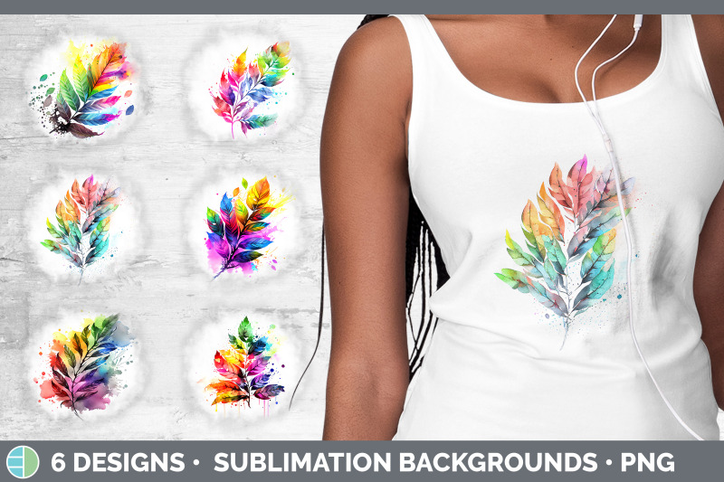 rainbow-ash-leaves-grunge-background-sublimation-distressed-backspla