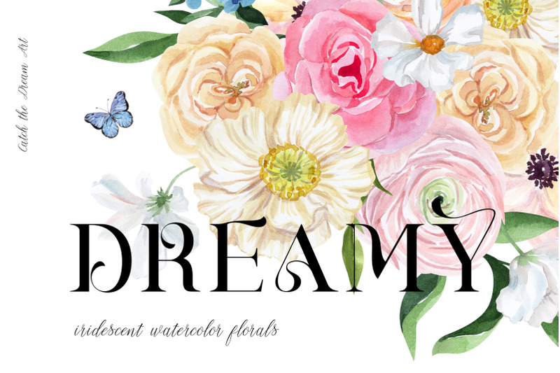 dreamy-iridescent-summer-flowers-watercolor
