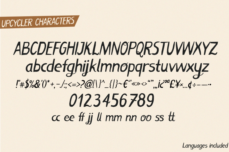 upcycler-cutout-handcrafted-font