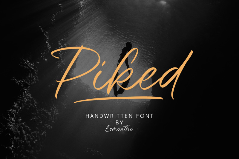 piked-handwritten-font