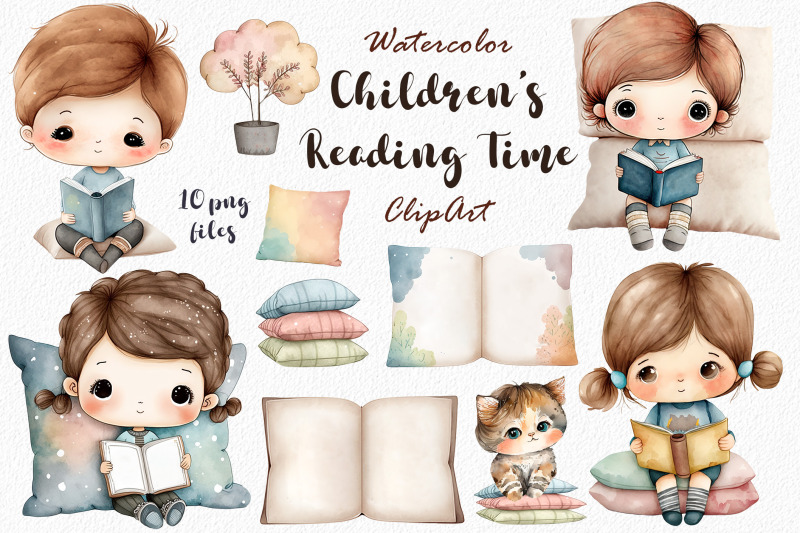 children-039-s-reading-time-clipart