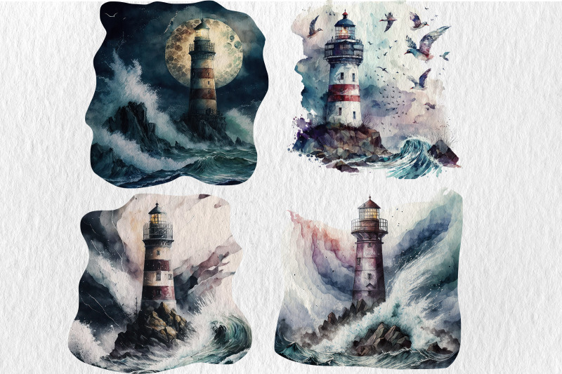 watercolor-lighthouse-clipart