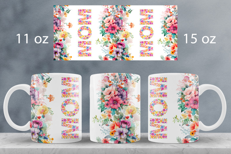 mother-day-mug-wrap-design-mom-mug-sublimation-floral-png