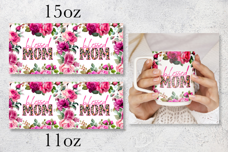 mother-day-mug-wrap-design-mom-mug-sublimation-floral-png