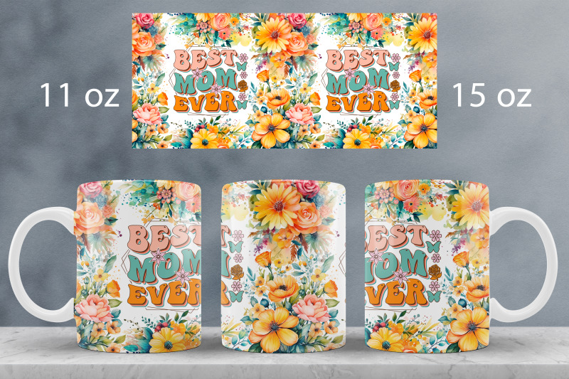 mother-day-mug-wrap-design-mom-mug-sublimation-floral-png