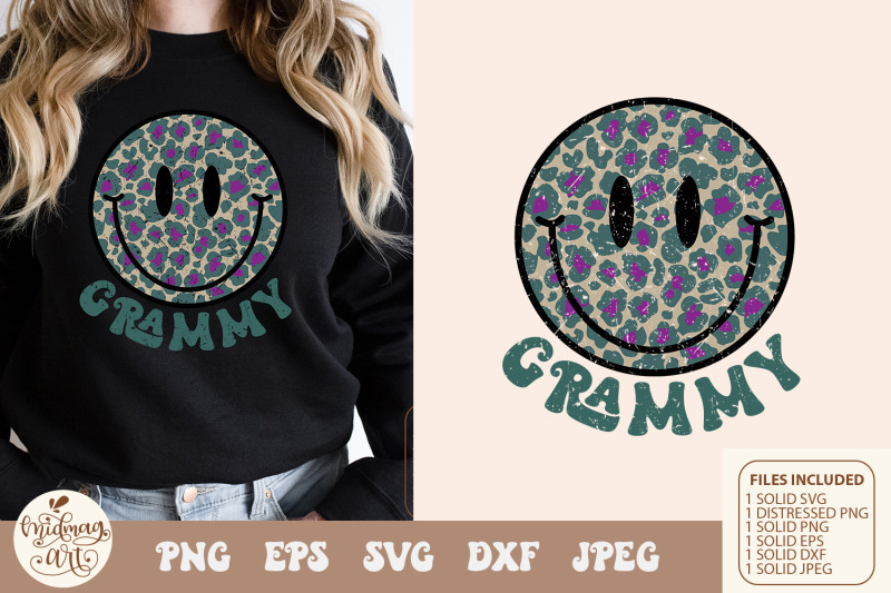 retro-grammy-smiley-face-svg-png-sublimation-distressed-png