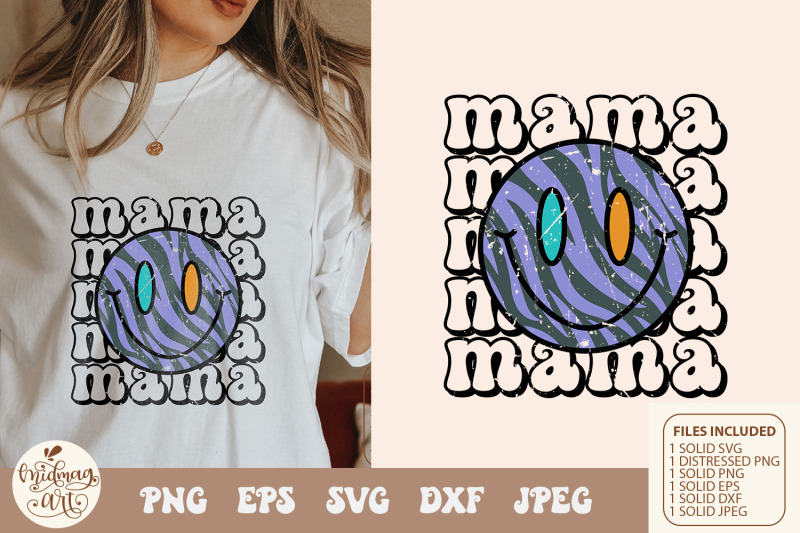 retro-mama-smiley-face-zebra-skin-svg-png-sublimation-distressed-png