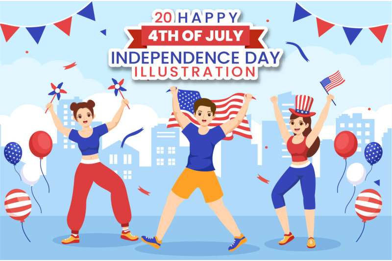 4th-of-july-independence-day-usa-illustration