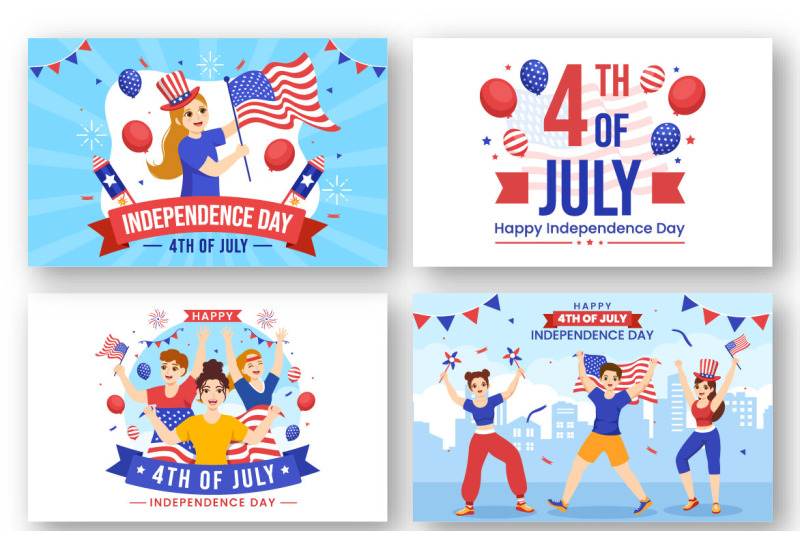 4th-of-july-independence-day-usa-illustration