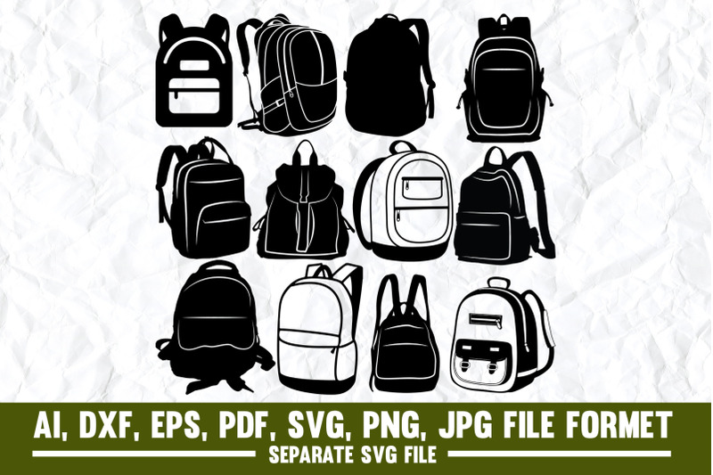 backpack-doodle-outline-icon-bag-fashion-no-people-sketch