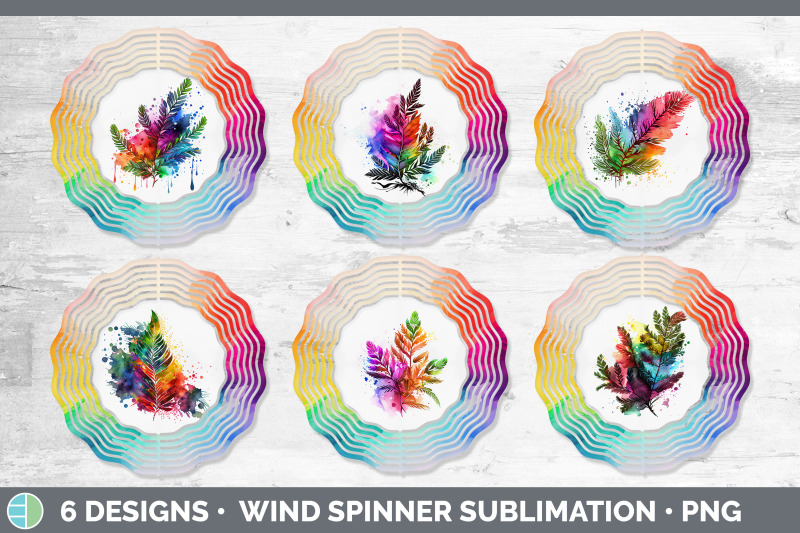 rainbow-cedar-needles-wind-spinner-sublimation-spinner-designs-bundl