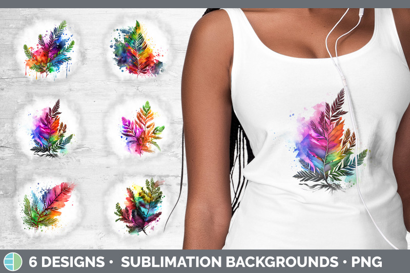 rainbow-cedar-needles-grunge-background-sublimation-distressed-backs