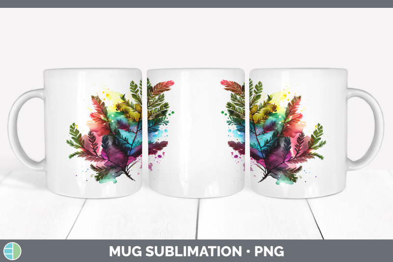 rainbow-cedar-needles-mug-wrap-sublimation-coffee-cup-designs-bundle