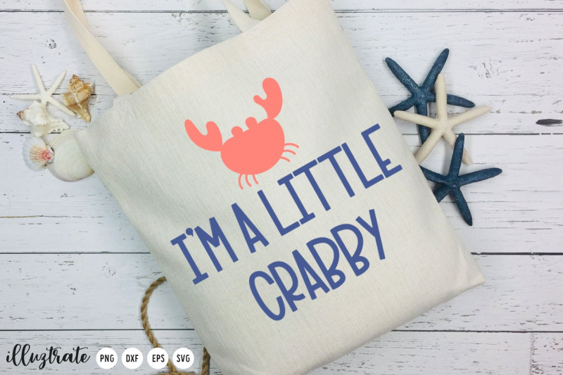 i-039-m-a-little-crabby-summer-quote-svg-cut-file
