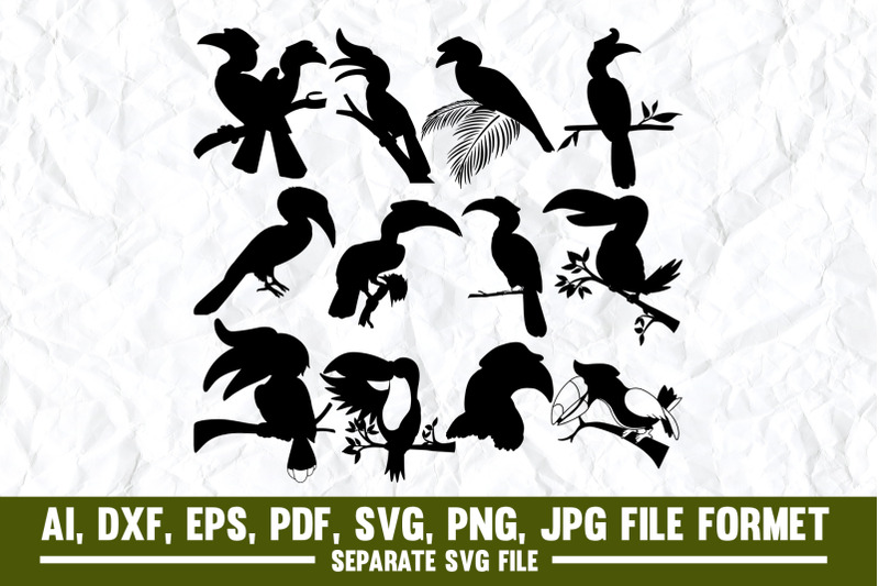 hornbill-flying-vector-logo-toucan-abstract-animal-animal-body