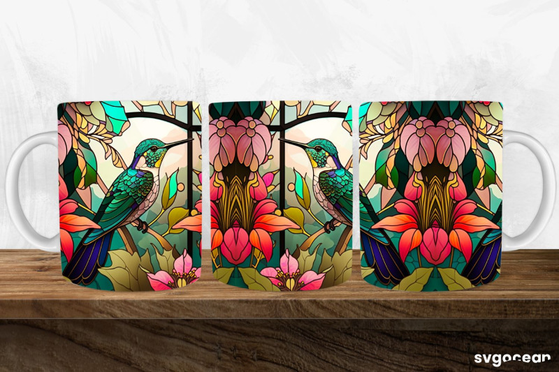 hummingbird-mug-wrap-11-oz-sublimation