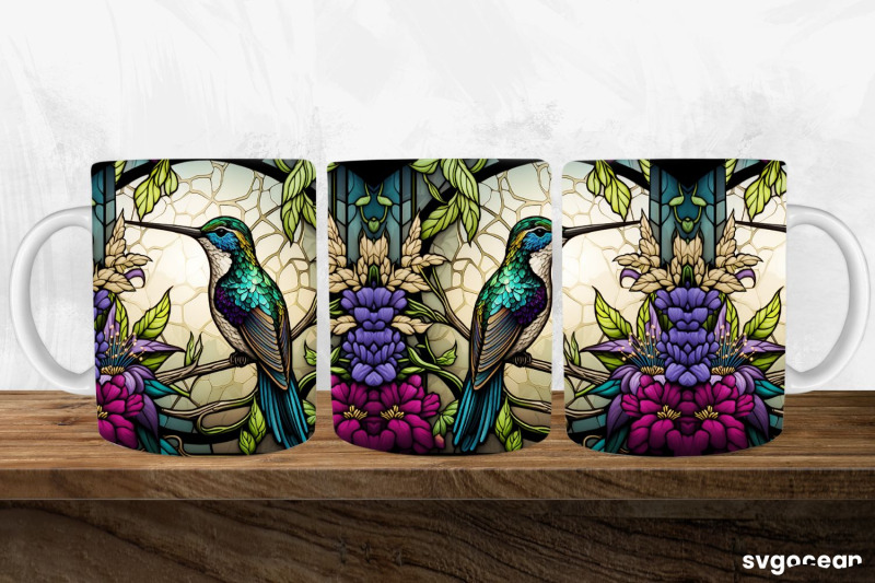 hummingbird-mug-wrap-11-oz-sublimation