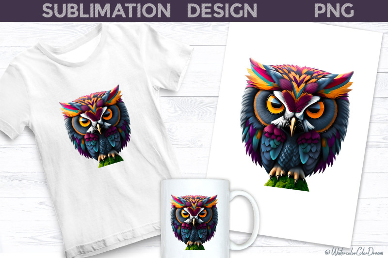 owl-sublimation-designs-i-owl-illustration-png