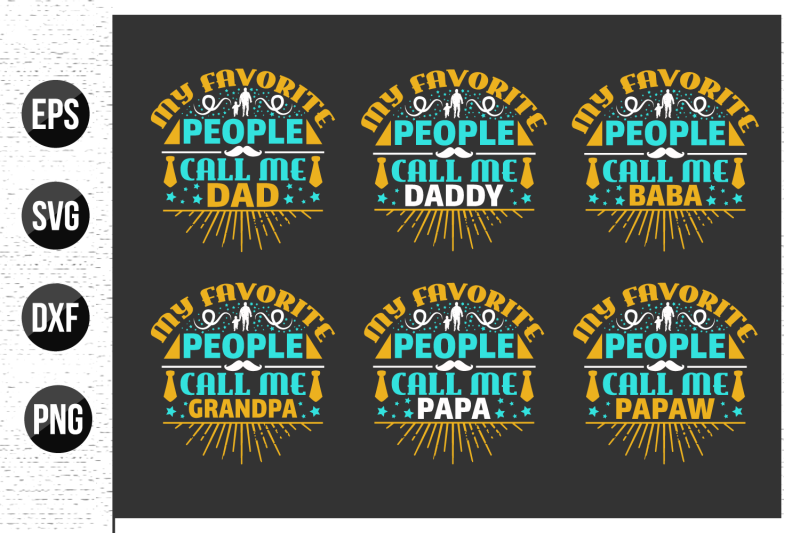 my-favorite-people-call-me-dad-t-shirt-design