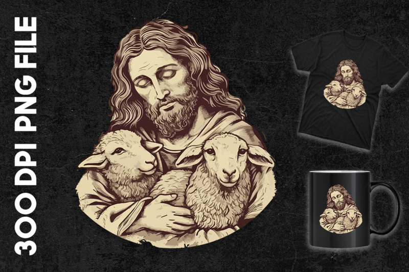 pop-art-jesus-holding-sheeps