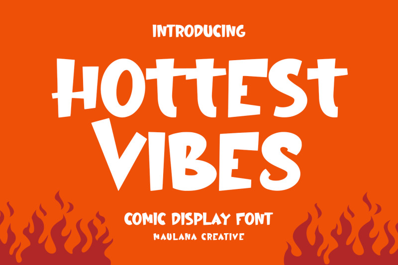 hottest-vibes-comic-display-font