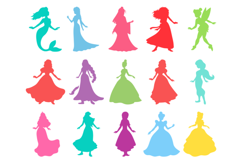 17-princess-stencil-princess-digital-stencil-templates-svg-png