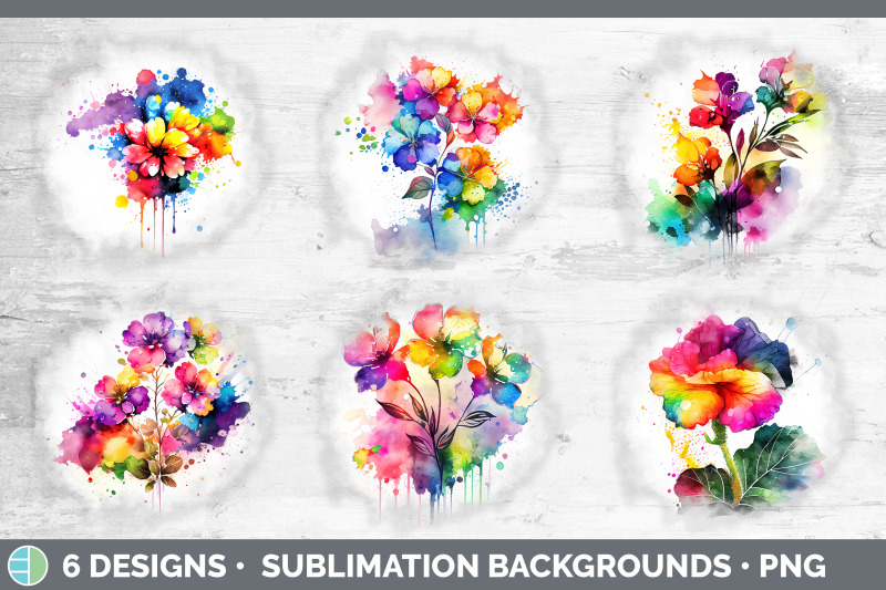 rainbow-begonia-flowers-grunge-background-sublimation-distressed-bac