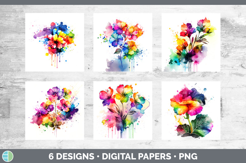 rainbow-begonia-flowers-paper-backgrounds-digital-scrapbook-papers-d