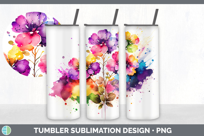 rainbow-begonia-flowers-tumbler-sublimation-20-oz-skinny-tumbler-des