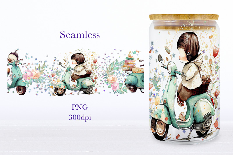 spring-glass-can-wrap-floral-scooter-libbey-can-sublimation